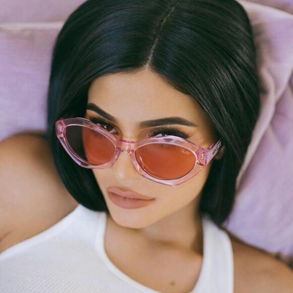 Rare QUAY AUSTRALIA x KYLIE JENNER “As If” 111 Sunglasses” (Pink) – NWOT - Picture 1 of 11